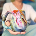 17-D Misty Whimsy PROTOTYPE Curvy Mug, 17 oz.