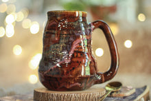 Load image into Gallery viewer, 15-D Cinnamon Grotto Textured Divot Mug, 18 oz.