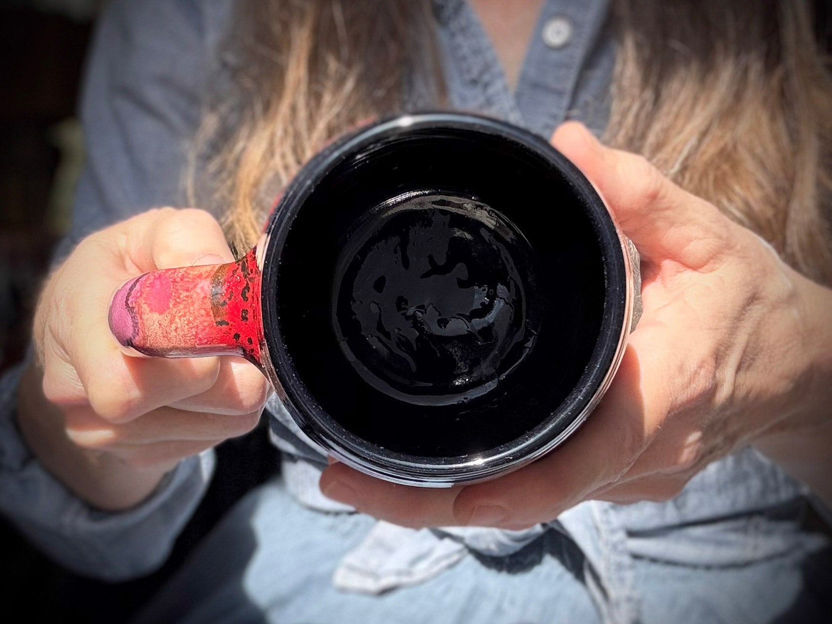 18-C Molten Strata Swirly Mug, 24 oz.