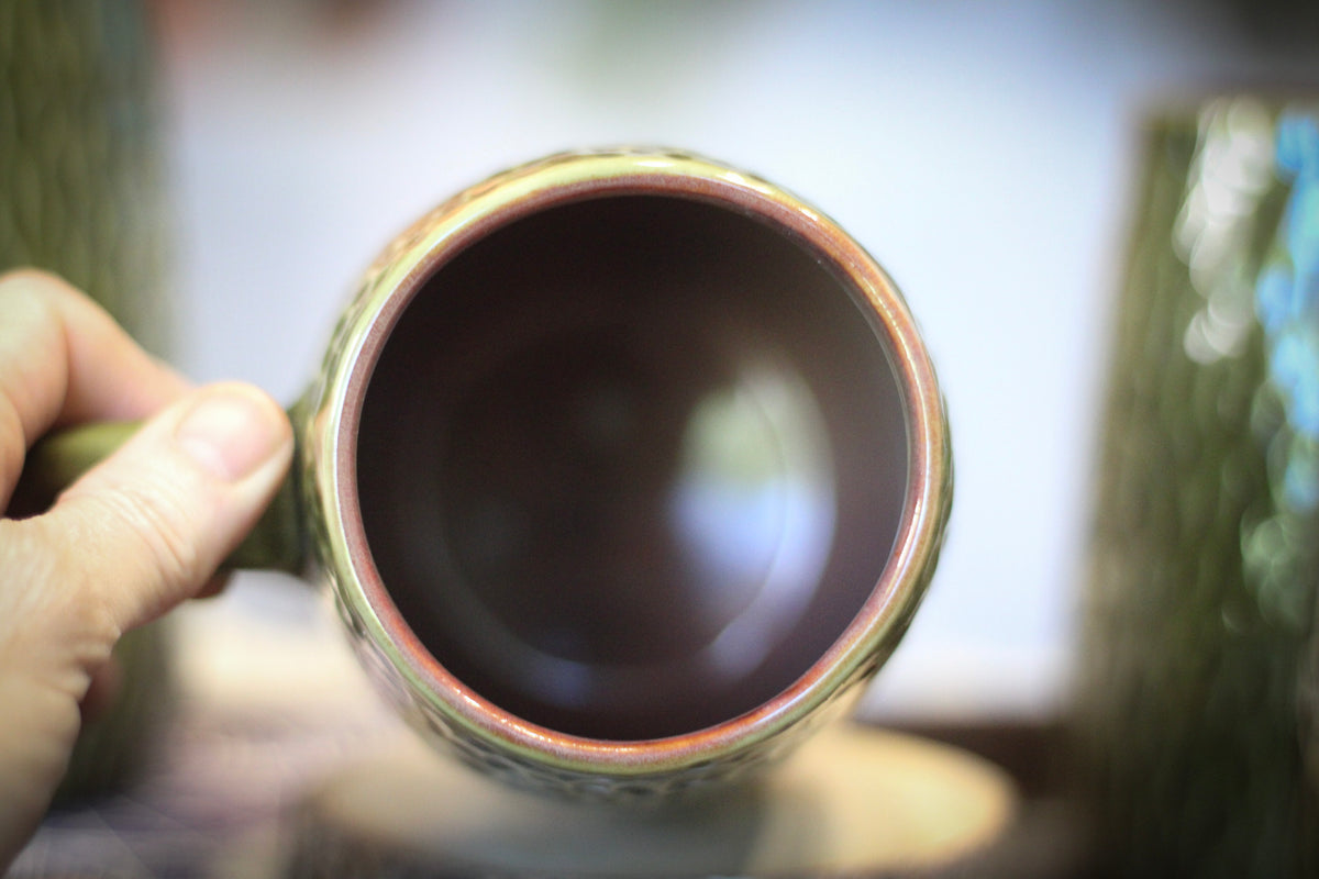 31-E Evergreen Textured Mug, 23 oz. (This listing is for one mug)