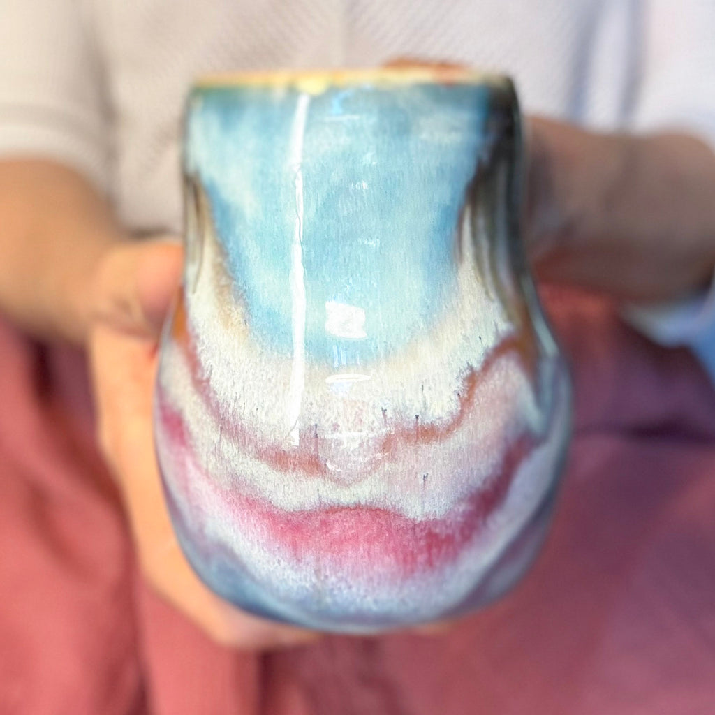 19-D Rainbow Grotto Variation Mid Mod Mug - MISFIT, 16 oz. - 20% off