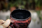 17-B Dragon's Blood Agate Gourd Mug, 17 oz.