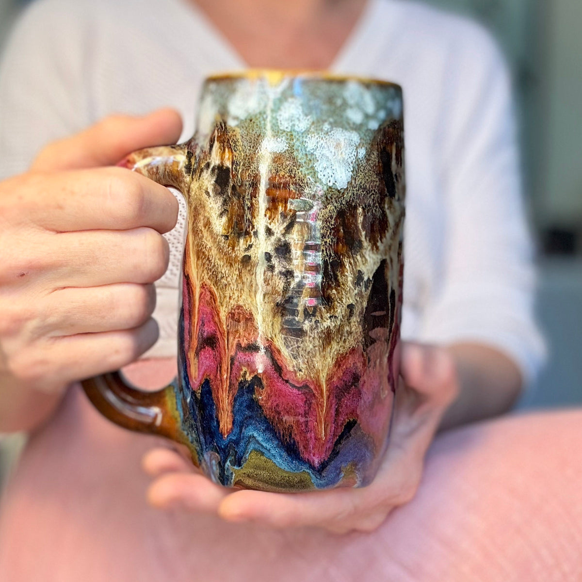18-B Desert Oasis Stein Mug - MISFIT, 23 oz. - 20% off
