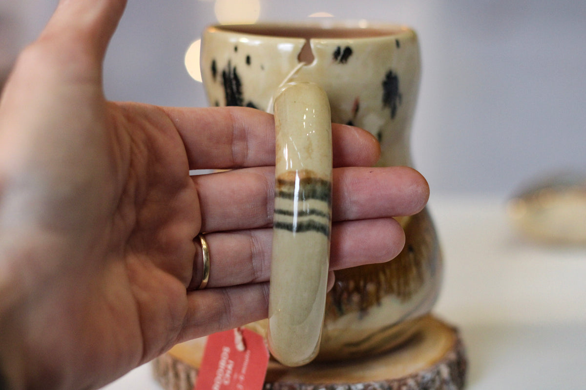 19-F EXPERIMENT Petite Gourd Mug, 12 oz.