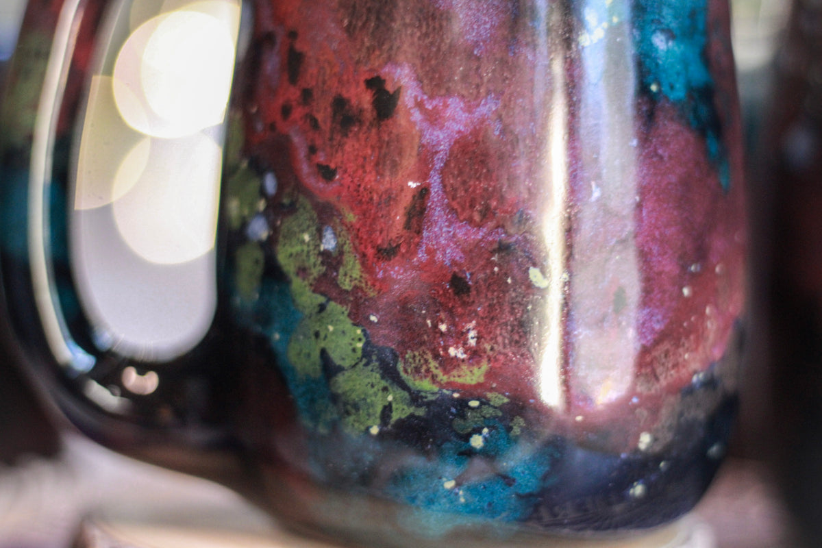 14-A Rainbow Stellar Mug, 18 oz. (This listing is for one mug)