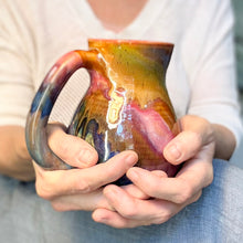 Load image into Gallery viewer, 19-D Rainbow PROTOTYPE Flared Mug, 22 oz.
