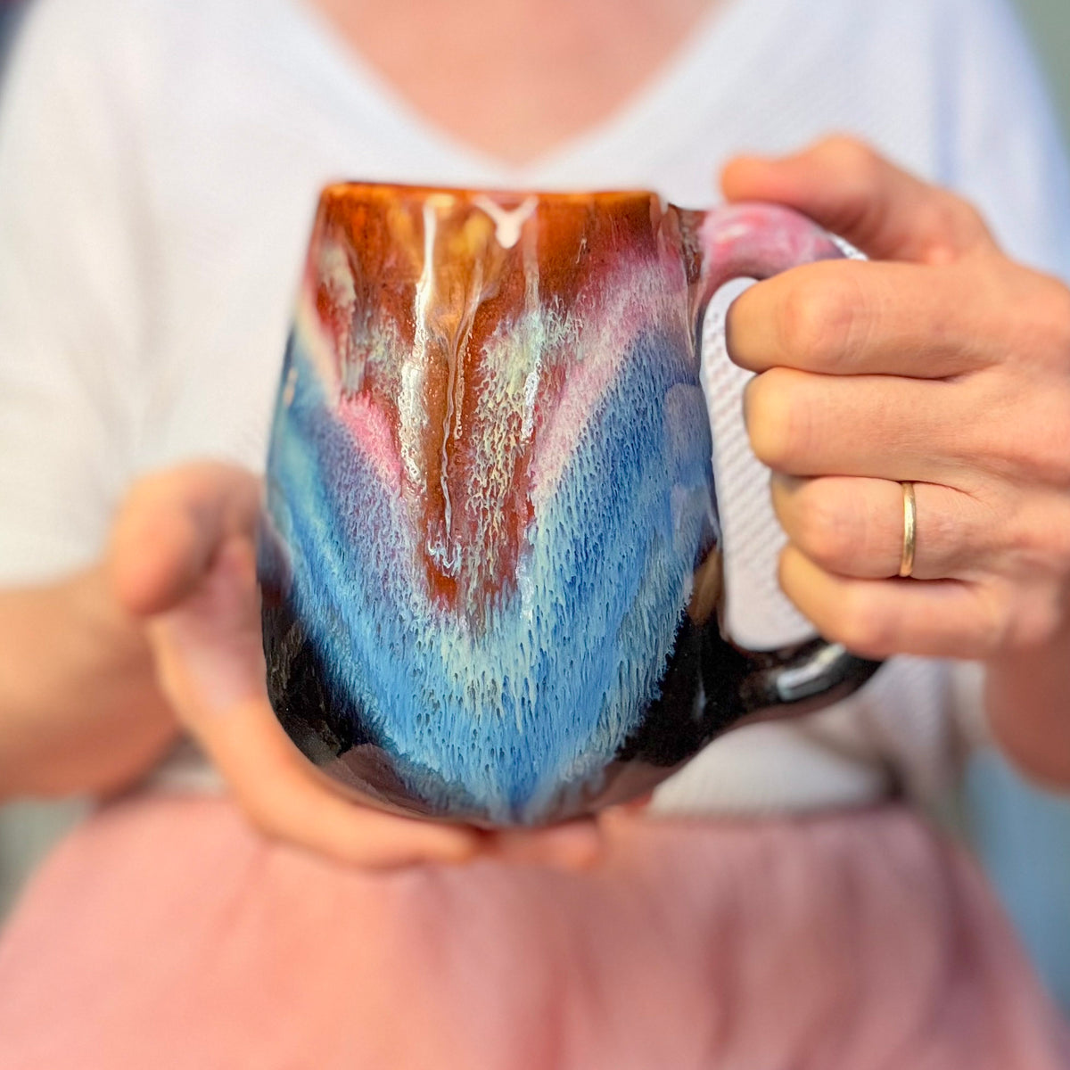 19-E EXPERIMENT Simple Mug, 21 oz.