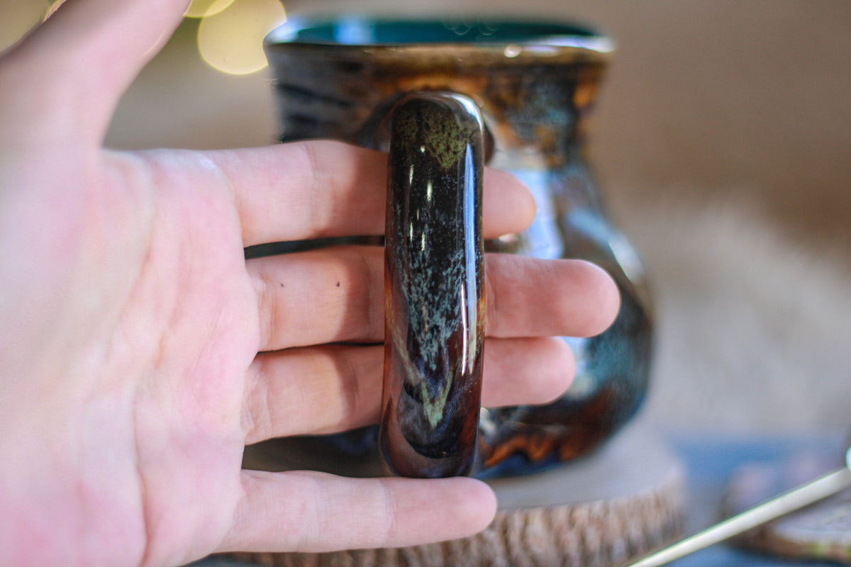 16-F EXPERIMENT Textured Mug, 13 oz.