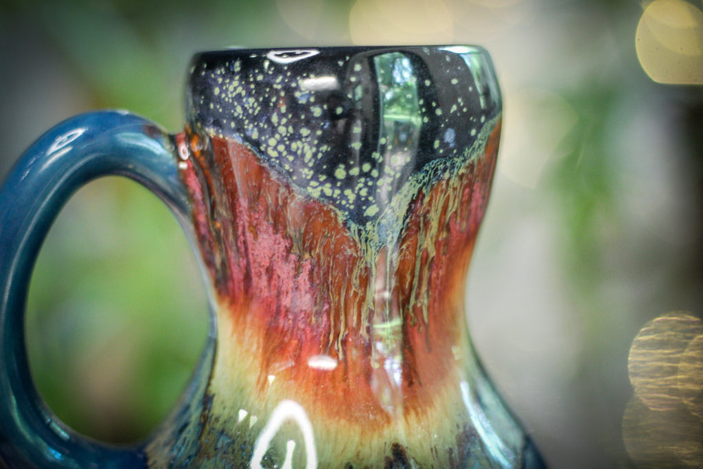 20-B Starry Night Gourd Mug - TOP SHELF, 18 oz.