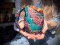 19-E Cosmic Rainbow Swirly Mug, 21 oz.