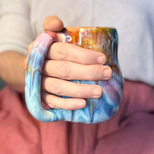 Load image into Gallery viewer, 19-D Rainbow Grotto Variation Mid Mod Mug - MISFIT, 16 oz. - 20% off