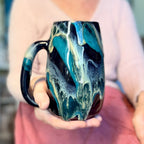 18-E Turquoise Grotto Mug - MISFIT, 28 oz. - 15% off