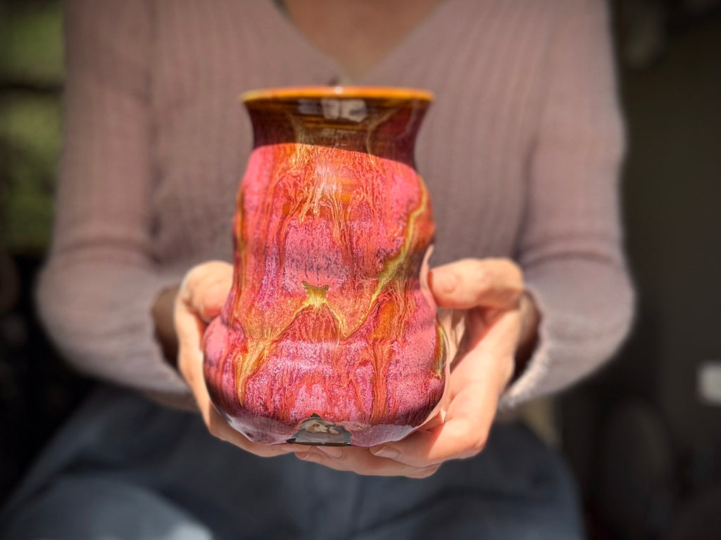 20-E Magenta Grotto Cuddle Mug, 19 oz.