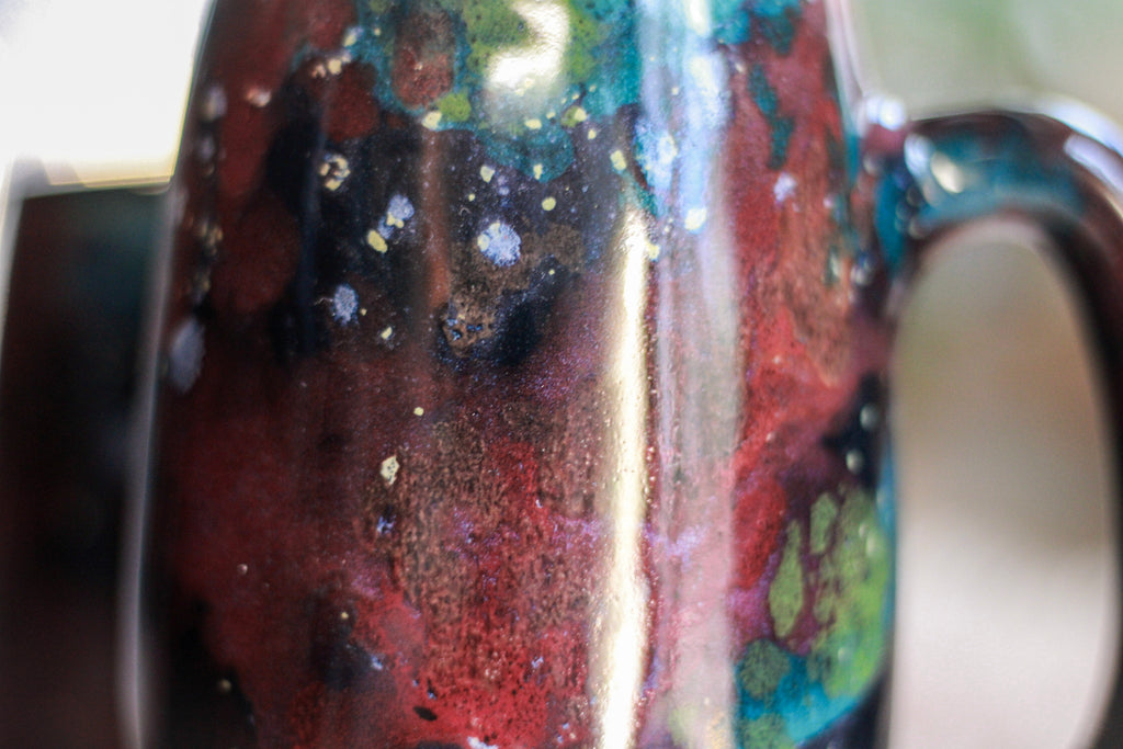 14-A Rainbow Stellar Mug, 18 oz. (This listing is for one mug)
