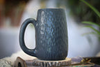 19-E Black Textured Mug, 23 oz.