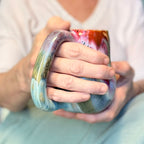 17-D Misty Whimsy PROTOTYPE Curvy Mug, 17 oz.