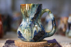 12-E Blue 'FLOW' EXPERIMENT Mug, 17 oz.
