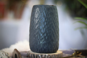 19-E Black Textured Mug, 23 oz.