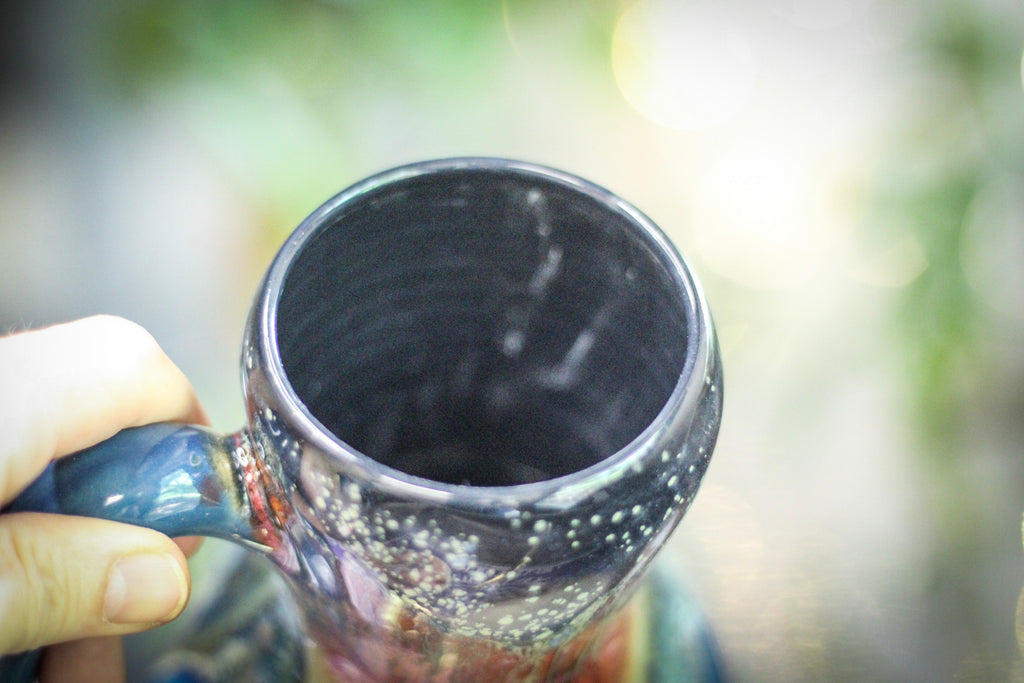 20-B Starry Night Gourd Mug - TOP SHELF, 18 oz.
