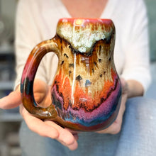 Load image into Gallery viewer, 02-B Desert Oasis Gourd Mug, TOP SHELF - 24 oz.