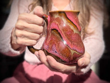 Load image into Gallery viewer, 03-E Magenta Grotto Curvy Mug - TOP SHELF, 19 oz.