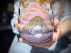 02-C Lavender Fields Swirly Mug, 23 oz.