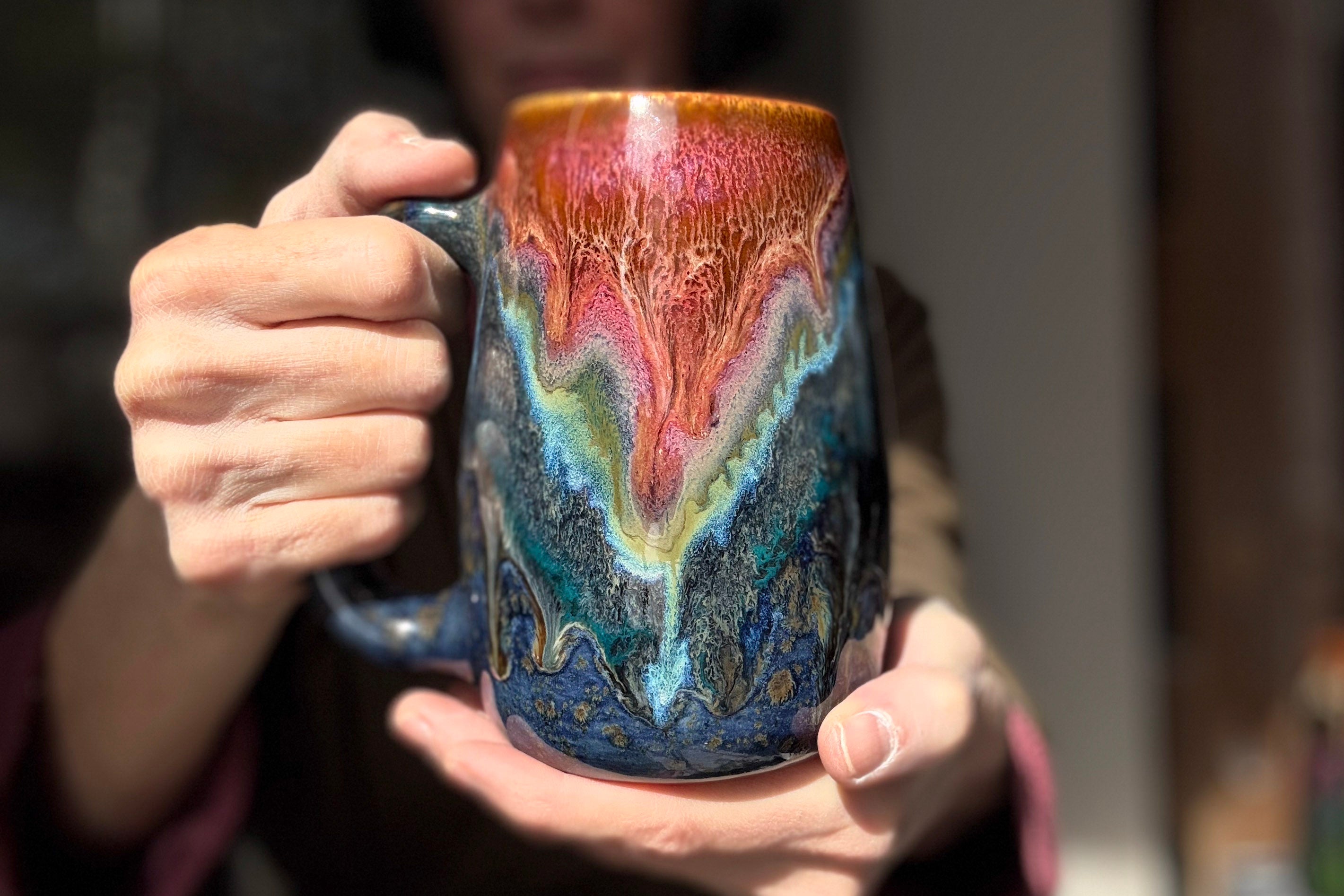 02-C Magenta Haze Mug, 21 oz.
