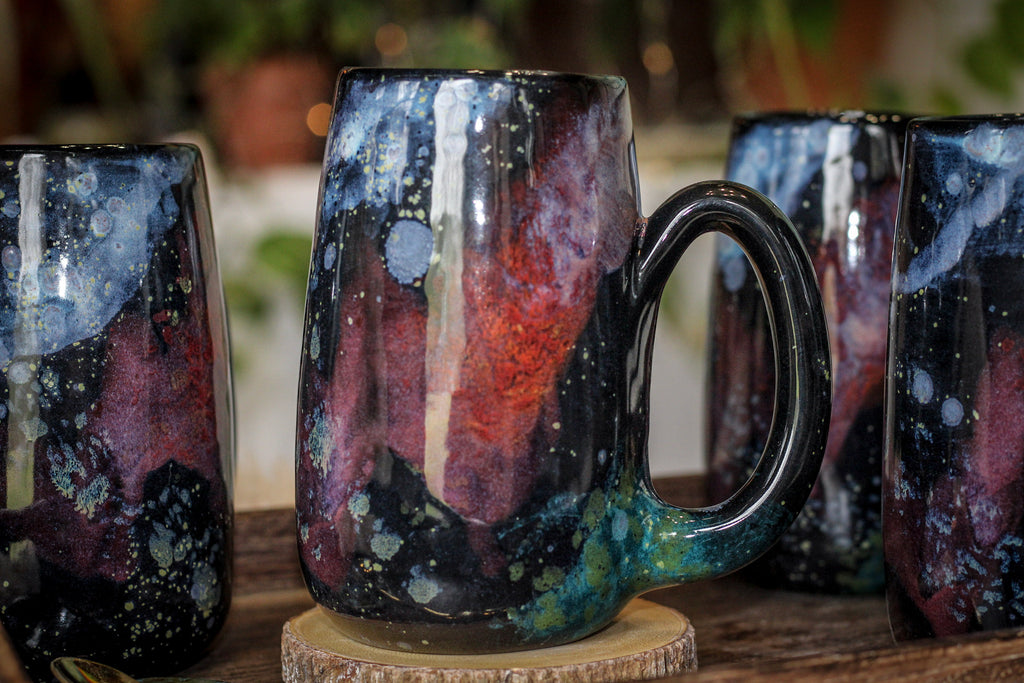 18-B Rainbow Stellar Mug, 23 oz. (This listing is for one mug)