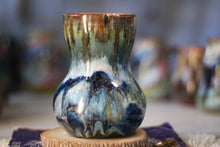 Load image into Gallery viewer, 12-E Blue 'FLOW' EXPERIMENT Mug, 17 oz.