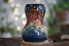 Load image into Gallery viewer, 37-B Starry Night Variation Acorn Gourd Mug, 22 oz.