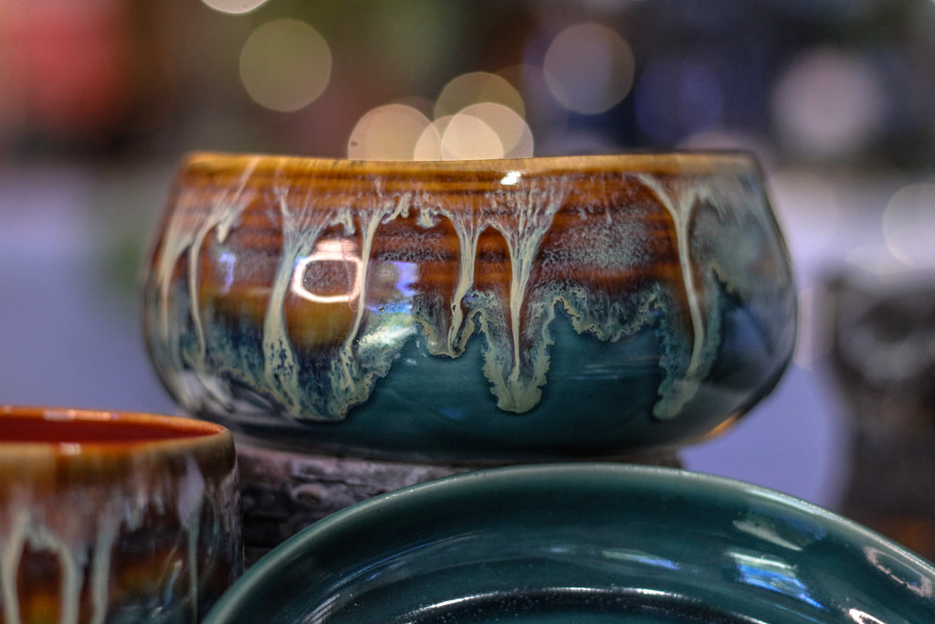 19-A New Wave Hermit Set, 14 oz. cup/ 13 oz. bowl