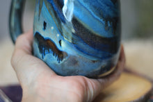 Load image into Gallery viewer, 16-E Blue EXPERIMENT Mug, 21 oz.