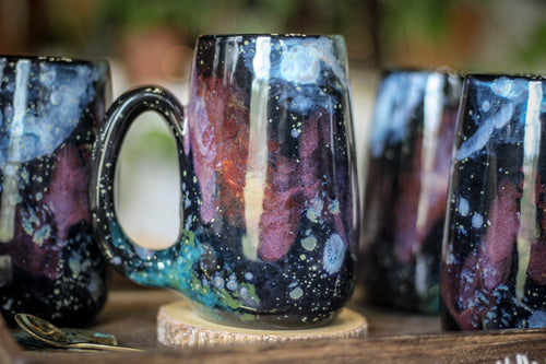 18-B Rainbow Stellar Mug, 23 oz. (This listing is for one mug)