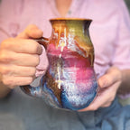 18-B Earthy Rainbow Cuddle Mug - MINOR MISFIT, 24 oz. - 15% off