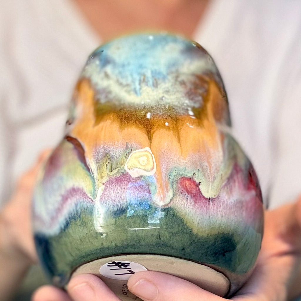 17-D Misty Whimsy PROTOTYPE Curvy Mug, 17 oz.