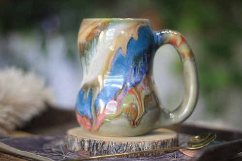 15-E Grotto EXPERIMENT Gourd Mug, 14 oz.