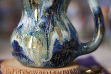 Load image into Gallery viewer, 12-E Blue 'FLOW' EXPERIMENT Mug, 17 oz.