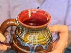 20-E New Wave Variation Flared Textured Mug, 19 oz.