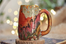 Load image into Gallery viewer, 16-C Amber 'FLOW' Textured Mug - MISFIT, 17 oz. - 25% off