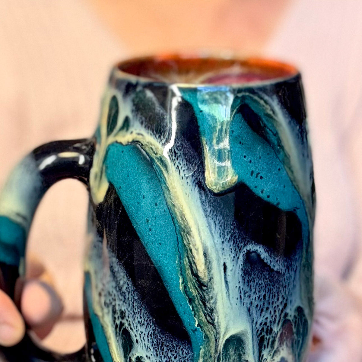 18-E Turquoise Grotto Mug - MISFIT, 28 oz. - 15% off