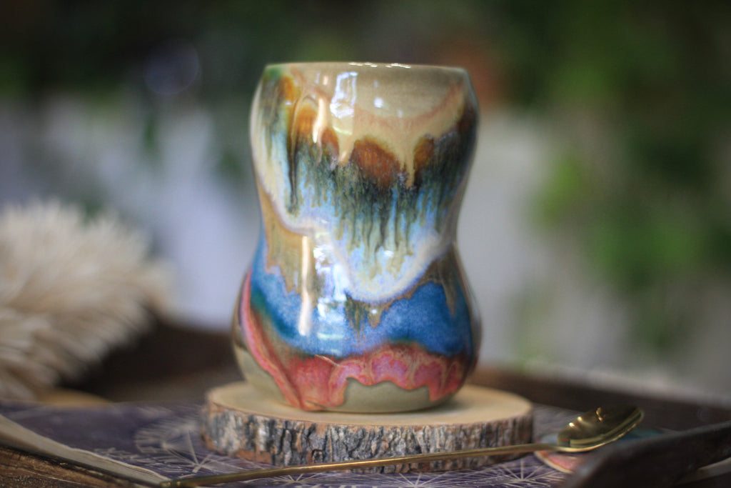 15-E Grotto EXPERIMENT Gourd Mug, 14 oz.
