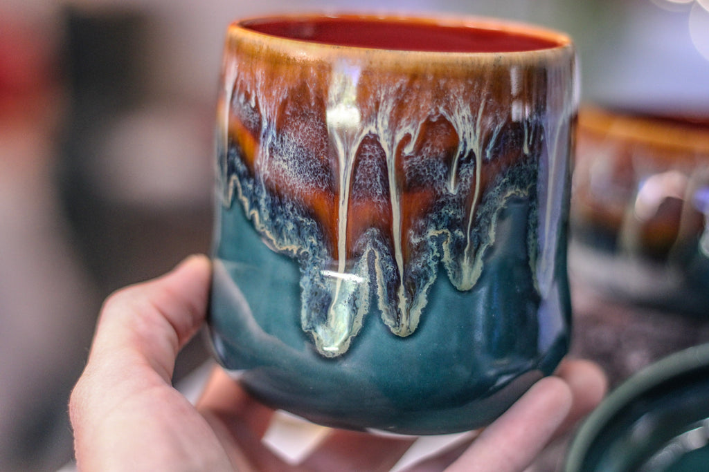 19-A New Wave Hermit Set, 14 oz. cup/ 13 oz. bowl