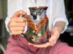 20-A Purple Mountain Majesty Cuddle Mug - TOP SHELF MISFIT, 24 oz.