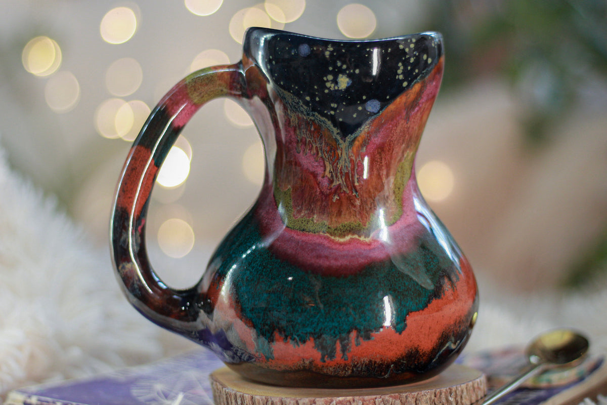 18-B Starry Night Gourd Mug, 22 oz