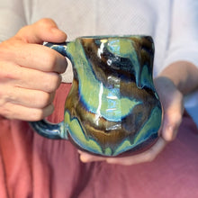 Load image into Gallery viewer, 20-D Green Grotto PROTOTYPE Mid Mod Mug, 18 oz.