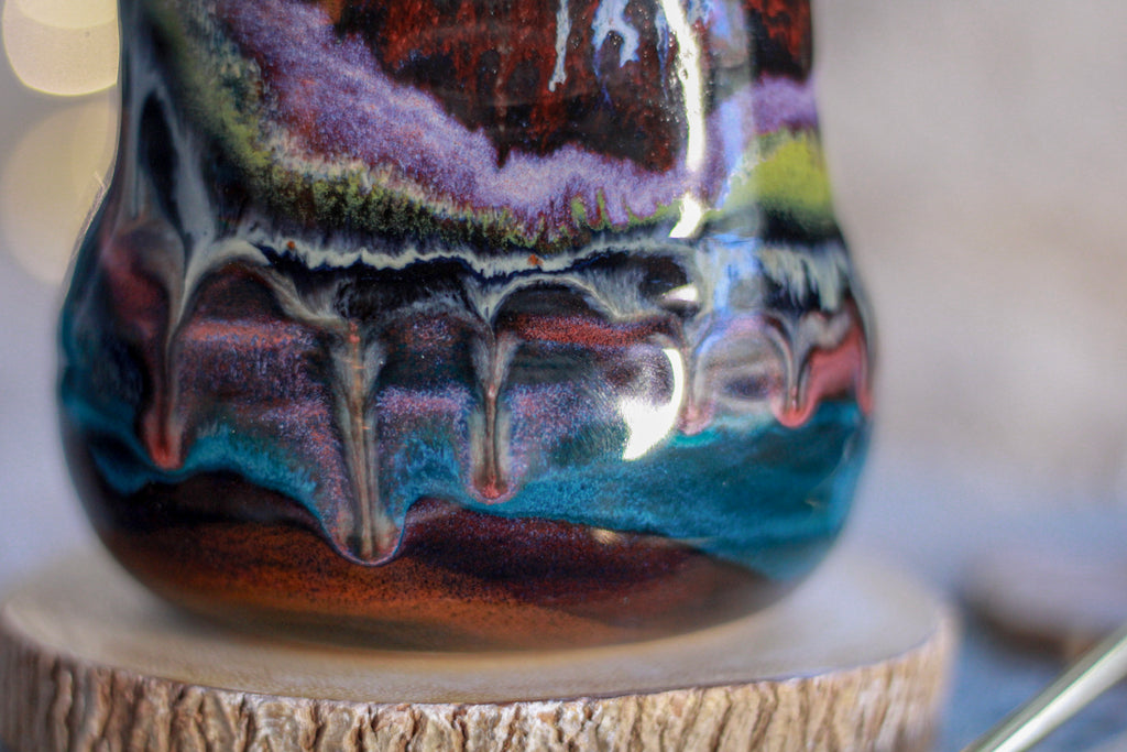 16-C Cosmic Grotto Textured Divot Mug - TOP SHELF, 16 oz.