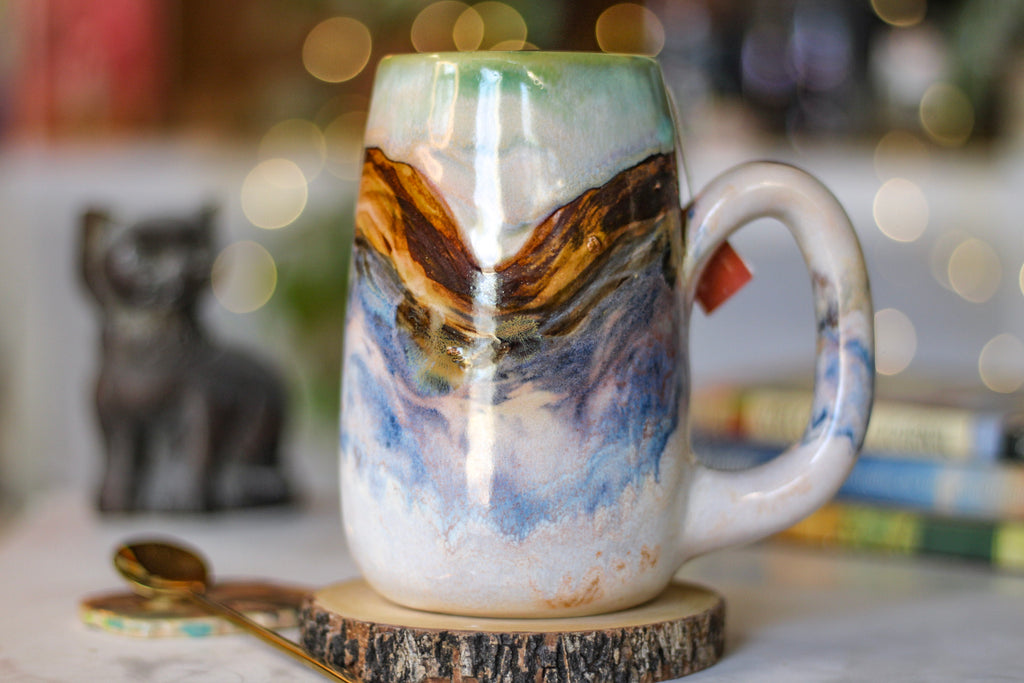 19-B EXPERIMENT Notched Mug - MISFIT, 24 oz. - 15% off