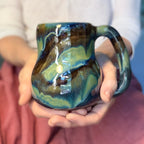 20-D Green Grotto PROTOTYPE Mid Mod Mug, 18 oz.
