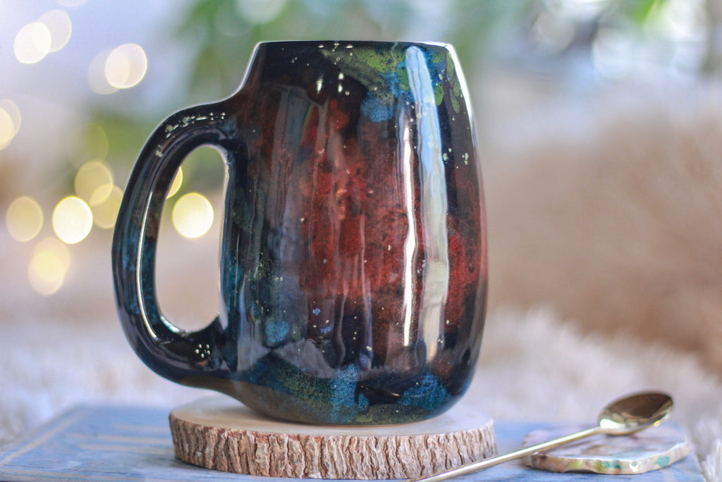17-B Rainbow Stellar Mug, 21 oz.