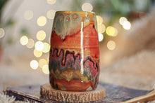 Load image into Gallery viewer, 16-C Amber 'FLOW' Textured Mug - MISFIT, 17 oz. - 25% off